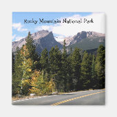 Nationaal park Magnet Rocky Mountain (Voorkant)