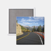 Nationaal park Magnet Rocky Mountain (Voorkant / Achterkant)