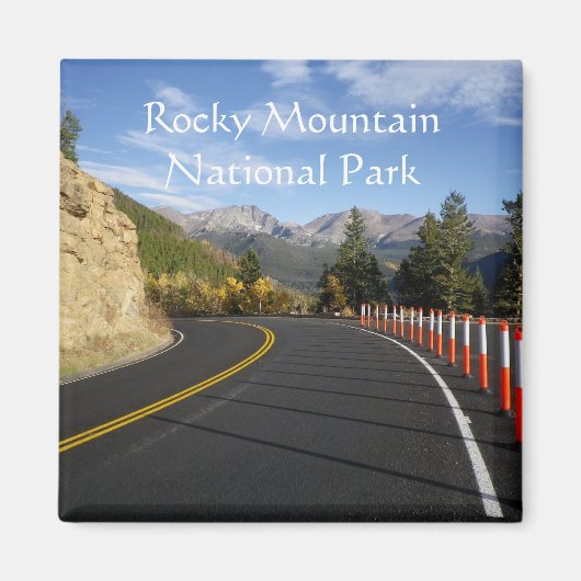 Nationaal park Magnet Rocky Mountain (Voorkant)