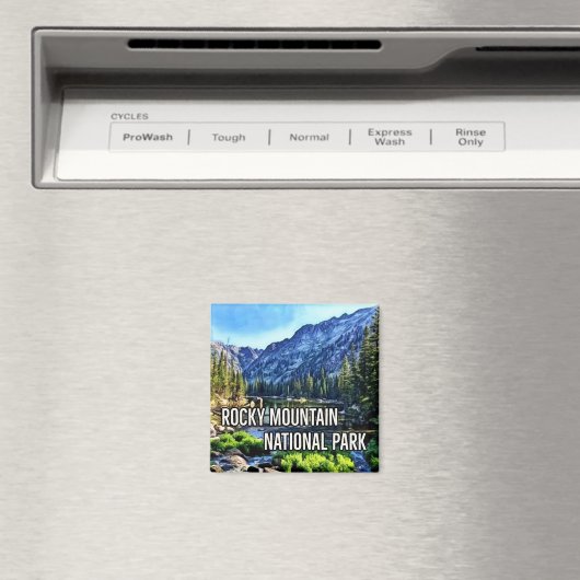 Nationaal park Magnet Rocky Mountain (Insitu (Vaatwasser))