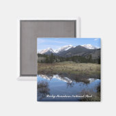 Nationaal park Magnet Rocky Mountain (Voorkant / Achterkant)