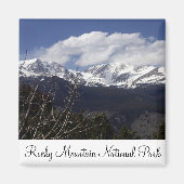 Nationaal park Magnet Rocky Mountain (Voorkant)