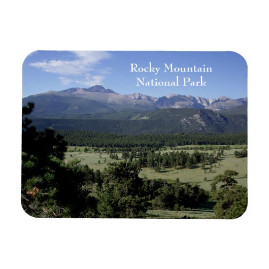Nationaal park Magnet Rocky Mountain Magneet (Horizontaal)