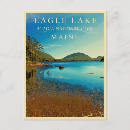 Nationaal Park Maine Acadia Briefkaart (Voorkant)