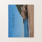 Nationaal park Maine Acadia Sand Beach Legpuzzel (Verticaal)