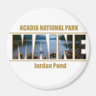 Nationaal park MAINE Afbeelding Font Acadia Magneet