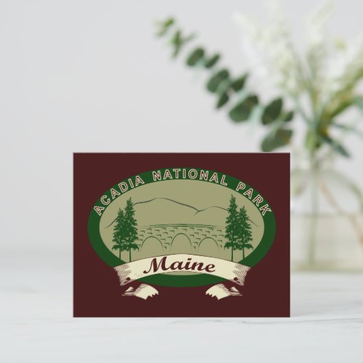 Nationaal park Maine's Acadia Briefkaart (Staand voorkant)