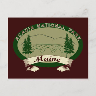 Nationaal park Maine's Acadia Briefkaart