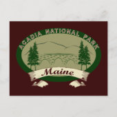 Nationaal park Maine's Acadia Briefkaart (Voorkant)
