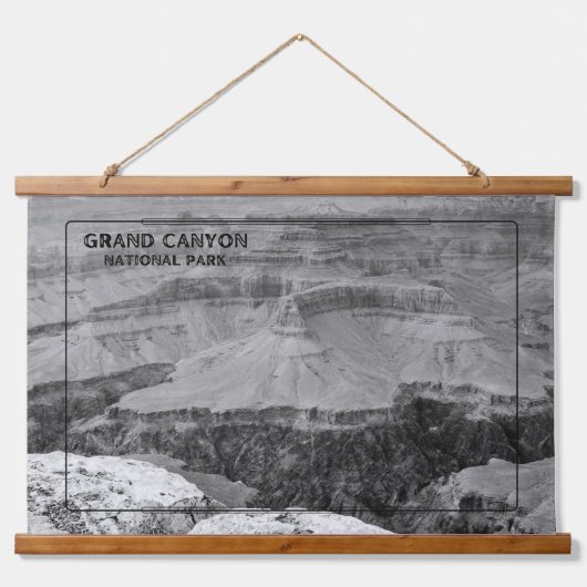 Nationaal park Majestic Grand Canyon Hangend Wandkleed (Voorkant)