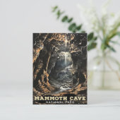 Nationaal park Mammoth Cave Briefkaart (Staand voorkant)