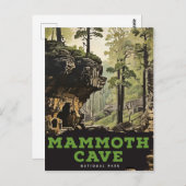 Nationaal park Mammoth Cave Briefkaart (Voorkant / Achterkant)