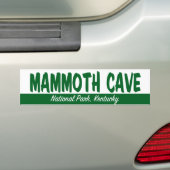Nationaal park Mammoth Cave Bumpersticker (Op auto)