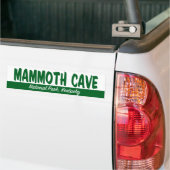 Nationaal park Mammoth Cave Bumpersticker (Op Truck)
