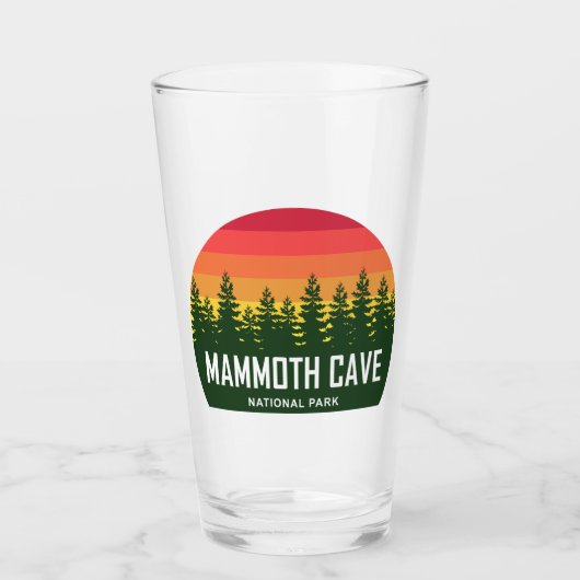 Nationaal park Mammoth Cave Glas (Voorkant)
