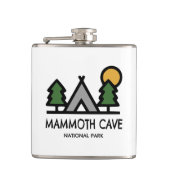 Nationaal park Mammoth Cave Heupfles (Voorkant)