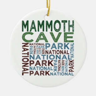 Nationaal park Mammoth Cave Keramisch Ornament