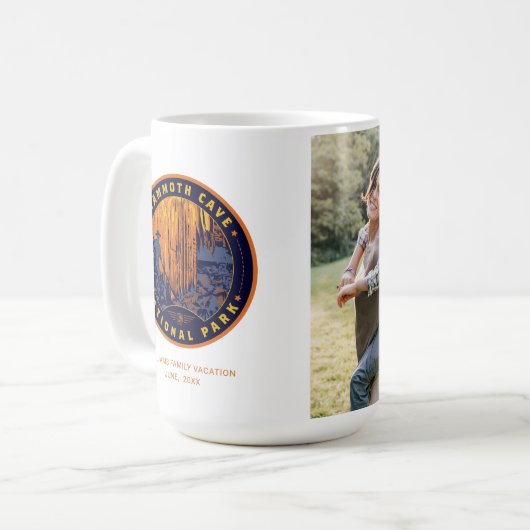 Nationaal park Mammoth Cave Koffiemok (Voorkant links)