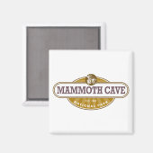 Nationaal park Mammoth Cave Magneet (Voorkant / Achterkant)
