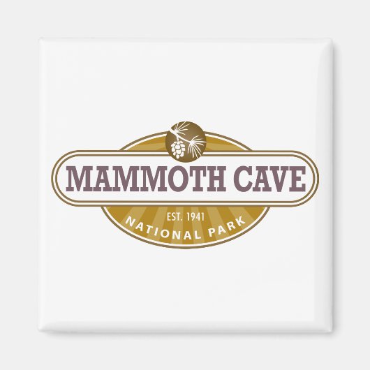 Nationaal park Mammoth Cave Magneet (Voorkant)