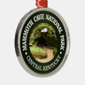 Nationaal park Mammoth Cave Metalen Ornament (Rechts)