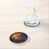 Nationaal park Mammoth Cave Ronde Kartonnen Onderzetter (Insitu)