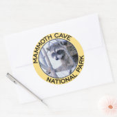 Nationaal park Mammoth Cave Ronde Sticker (Envelop)