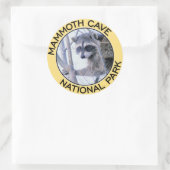 Nationaal park Mammoth Cave Ronde Sticker (Tas)