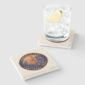 Nationaal park Mammoth Cave Stenen Onderzetter (Zijkant)