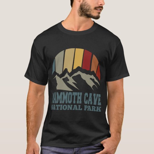 nationaal park mammoth cave t-shirt (Voorkant)