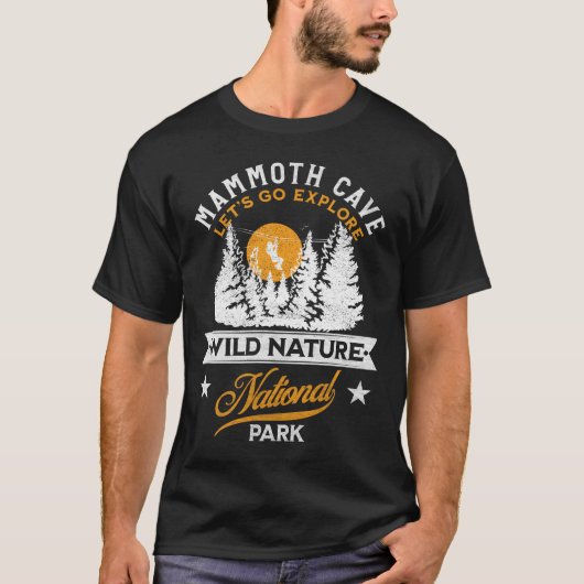Nationaal park Mammoth Cave T-shirt (Voorkant)