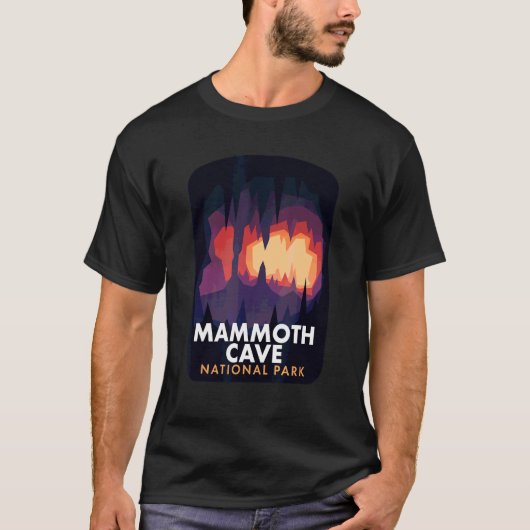 Nationaal park Mammoth Cave T-shirt (Voorkant)