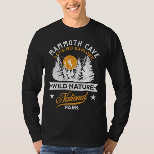 Nationaal park Mammoth Cave T-shirt (Voorkant)