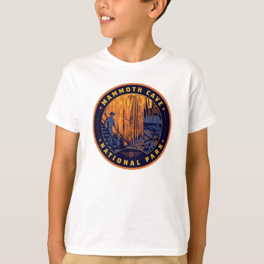 Nationaal park Mammoth Cave T-shirt (Voorkant)