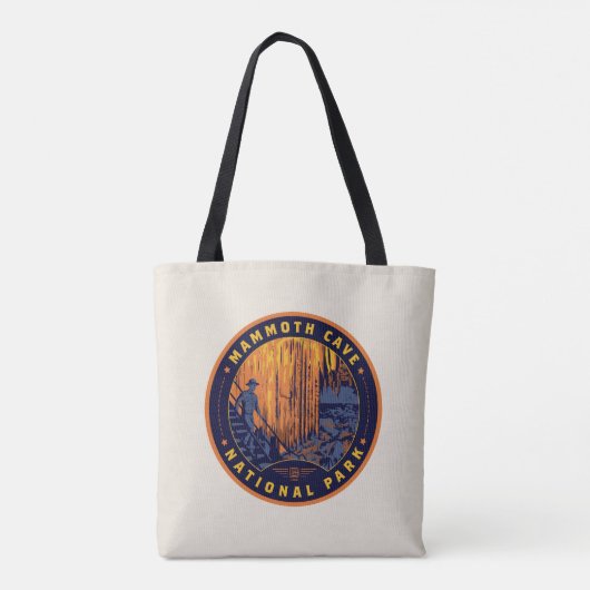 Nationaal park Mammoth Cave Tote Bag (Achterkant)