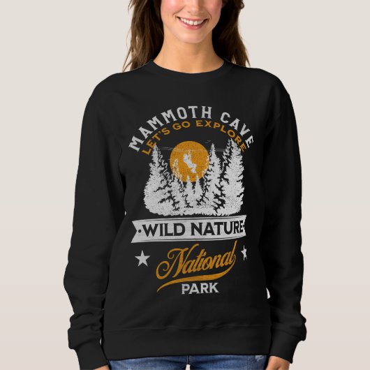 Nationaal park Mammoth Cave Trui (Voorkant)