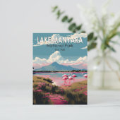 Nationaal Park Manyara Tanzania Reizen Briefkaart (Staand voorkant)