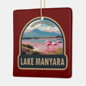 Nationaal Park Manyara Tanzania Reizen  Keramisch Ornament (Links)