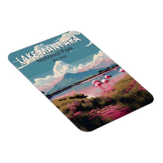 Nationaal Park Manyara Tanzania Reizen Magneet (Rechterzijde)