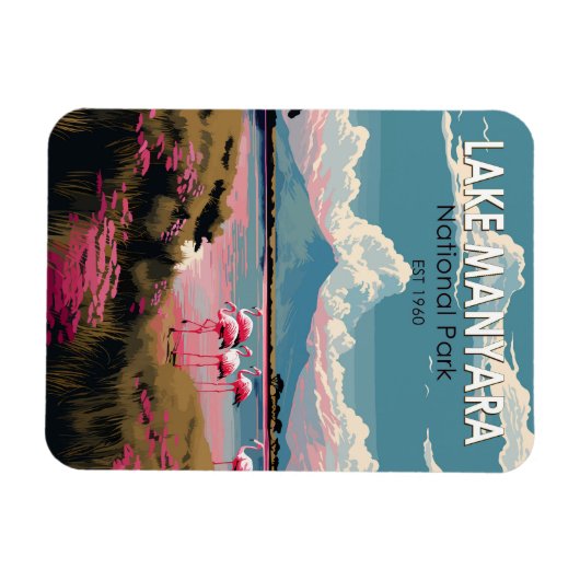 Nationaal Park Manyara Tanzania Reizen  Magneet (Horizontaal)