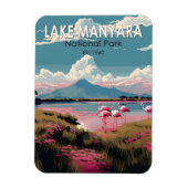 Nationaal Park Manyara Tanzania Reizen Magneet (Verticaal)