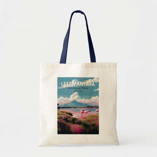 Nationaal Park Manyara Tanzania Reizen Tote Bag (Voorkant)