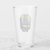 Nationaal park Mariposa Grove Cabin Retro Glas (Achterkant)