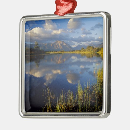 Nationaal park Maskinonge in het meer Waterton Metalen Ornament (Links)