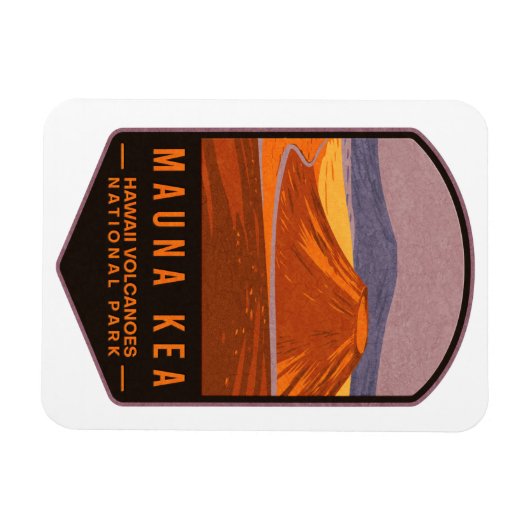 Nationaal park Mauna Kea Hawaii Volcanoes Magneet (Horizontaal)
