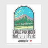Nationaal park Mauna Loa Hawaii Volcanoes Sticker (Vel)