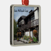 Nationaal park McDonald Lodge-Glacier Metalen Ornament (Rechts)