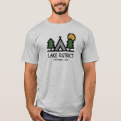 Nationaal Park meer T-shirt (Voorkant)