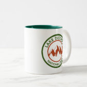 Nationaal Park meer Tweekleurige Koffiemok (Voorkant rechts)