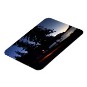 Nationaal park meer van de Crescent Magneet (Linkerzijde)